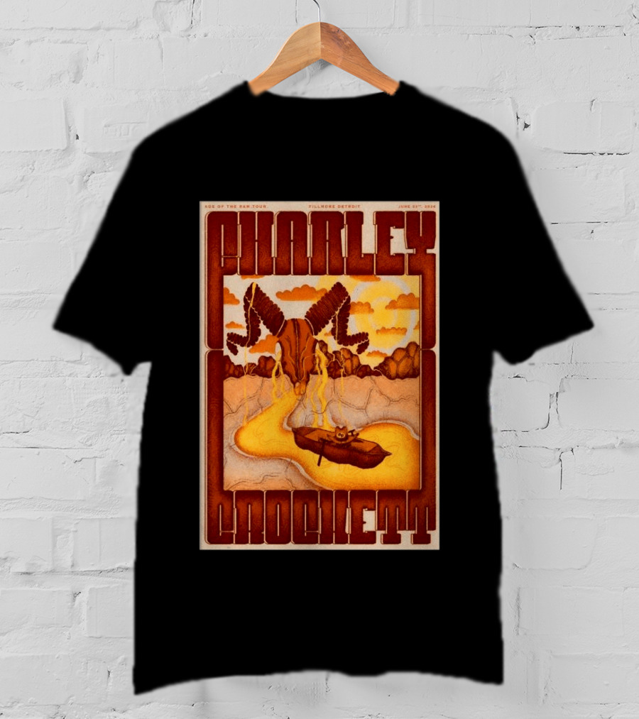 Charley Crockett Age Of The Ram Tour Fillmore Detroit June 23 2026 T-Shirt