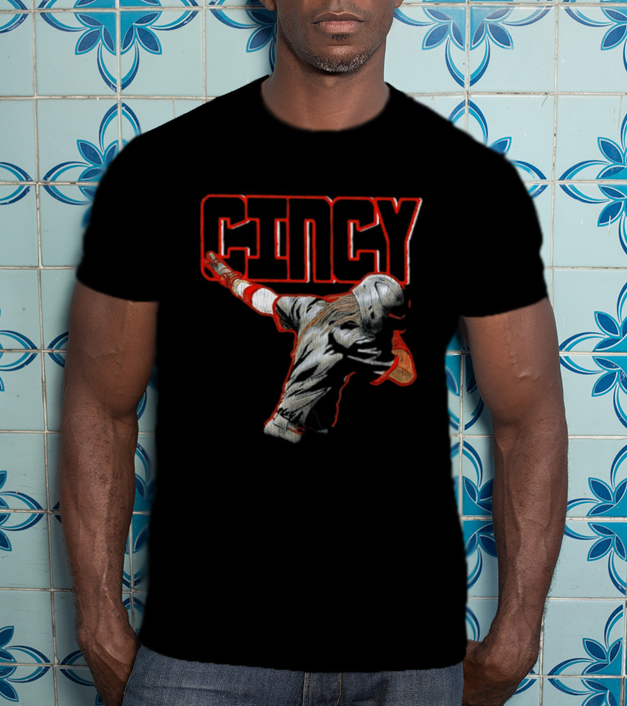 Cincy Elly De La Cruz Cincinnati Reds Baseball T-Shirt