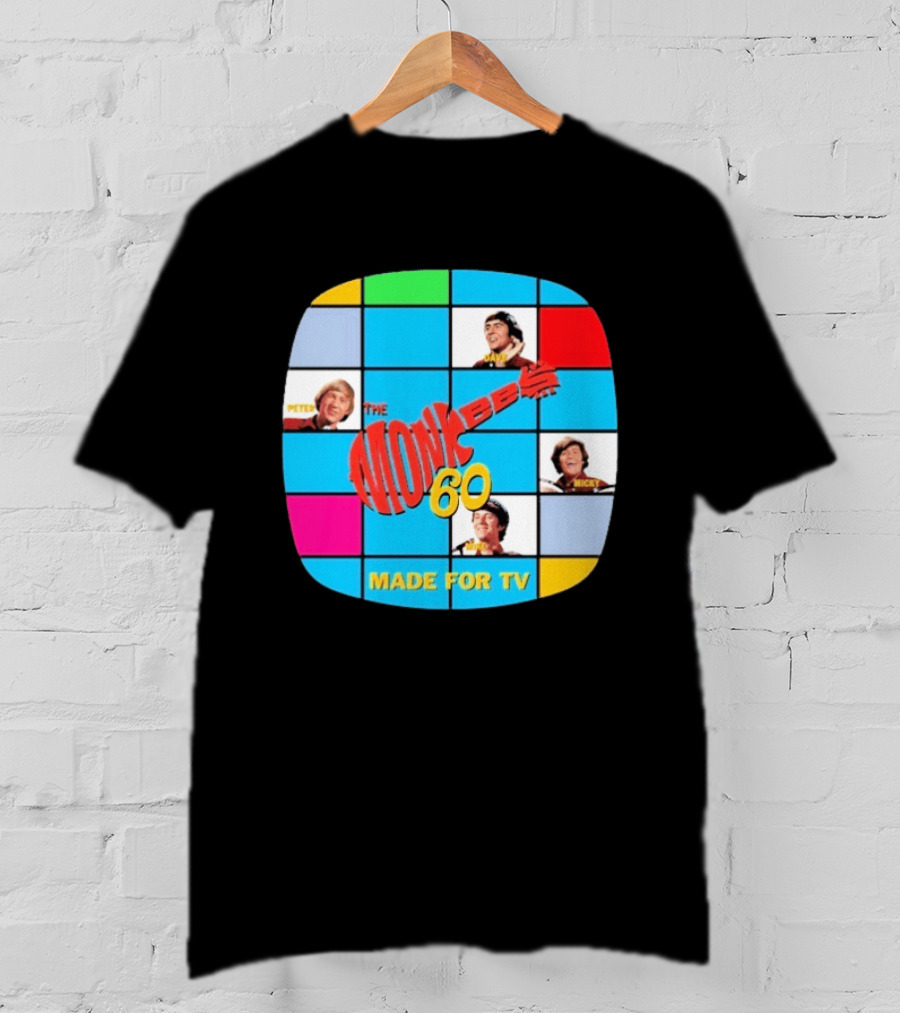 The Monkees 60s TV Show Peter Davy Micky Mike T-Shirt