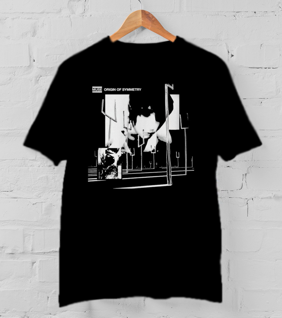 Muse Origin Of Symmetry Album Cover Forks Shadows T-Shirt