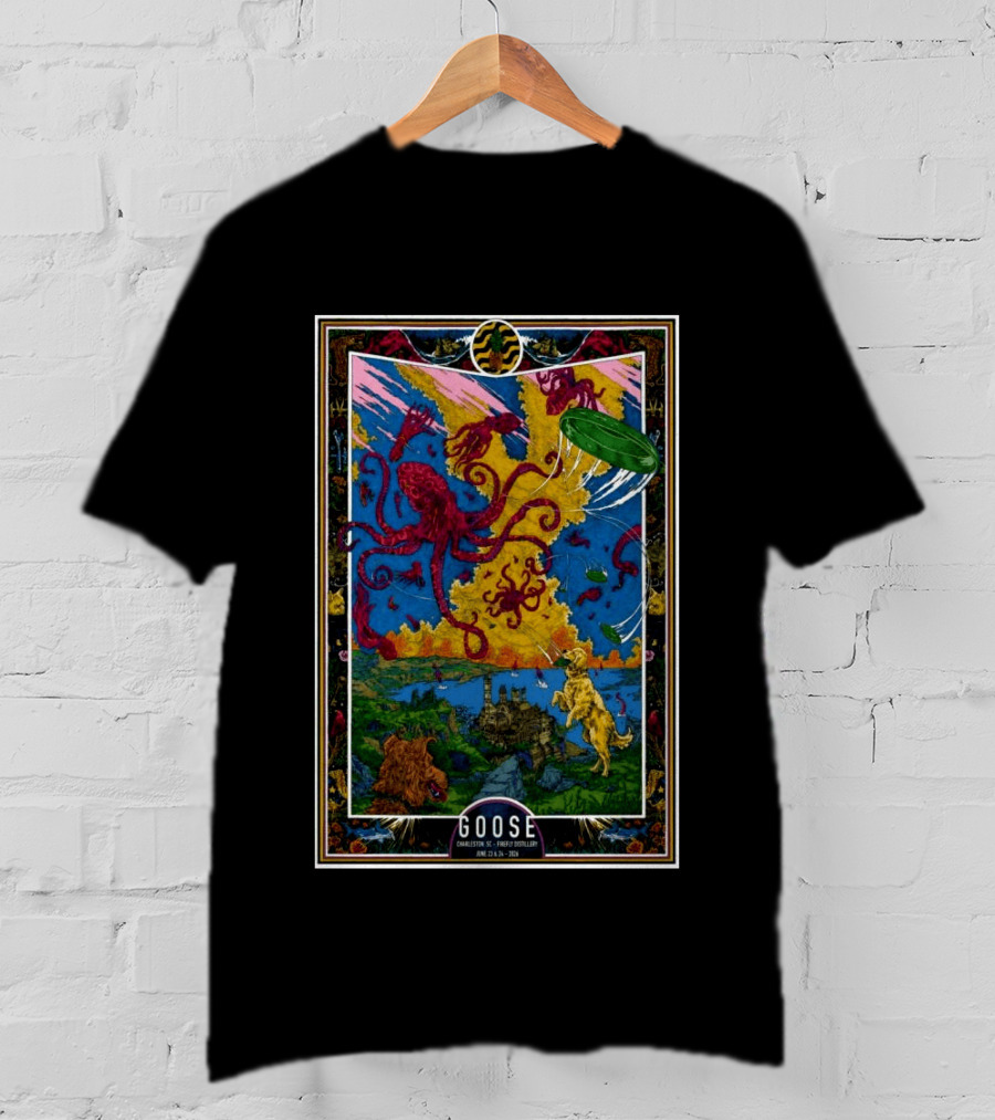 Goose Charleston SC Firefly Distillery June 23 24 2026 T-Shirt