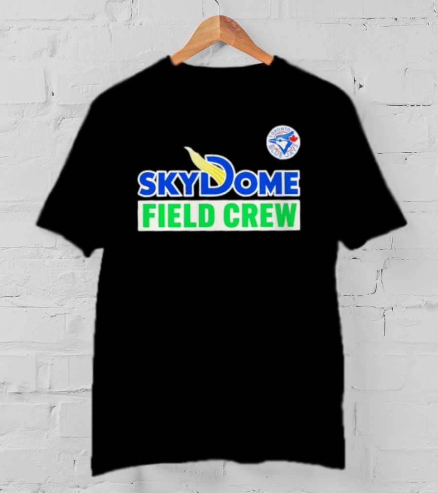 Toronto Blue Jays SkyDome Field Crew Retro Baseball Fan T-Shirt