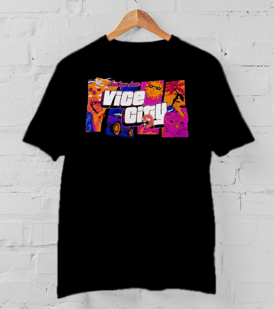 Greetings From Vice City Grand Theft Auto VI GTA 6 Lucia T-Shirt