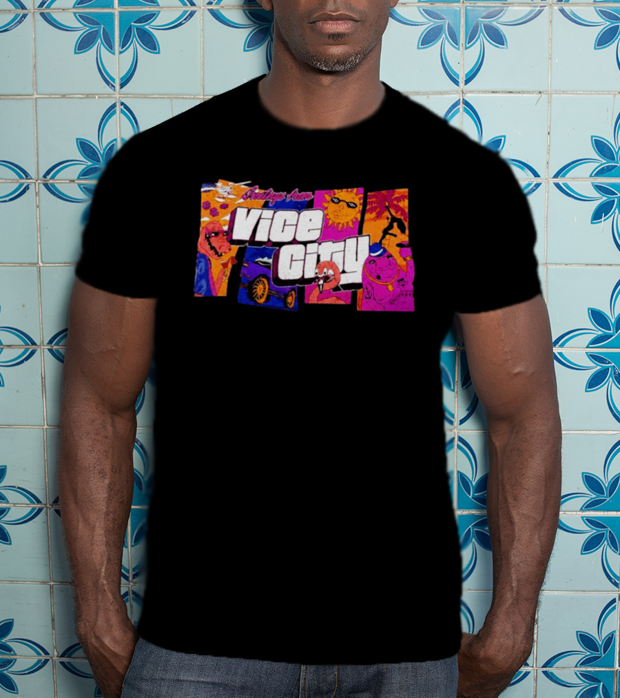 Greetings From Vice City Grand Theft Auto VI GTA 6 Lucia T-Shirt