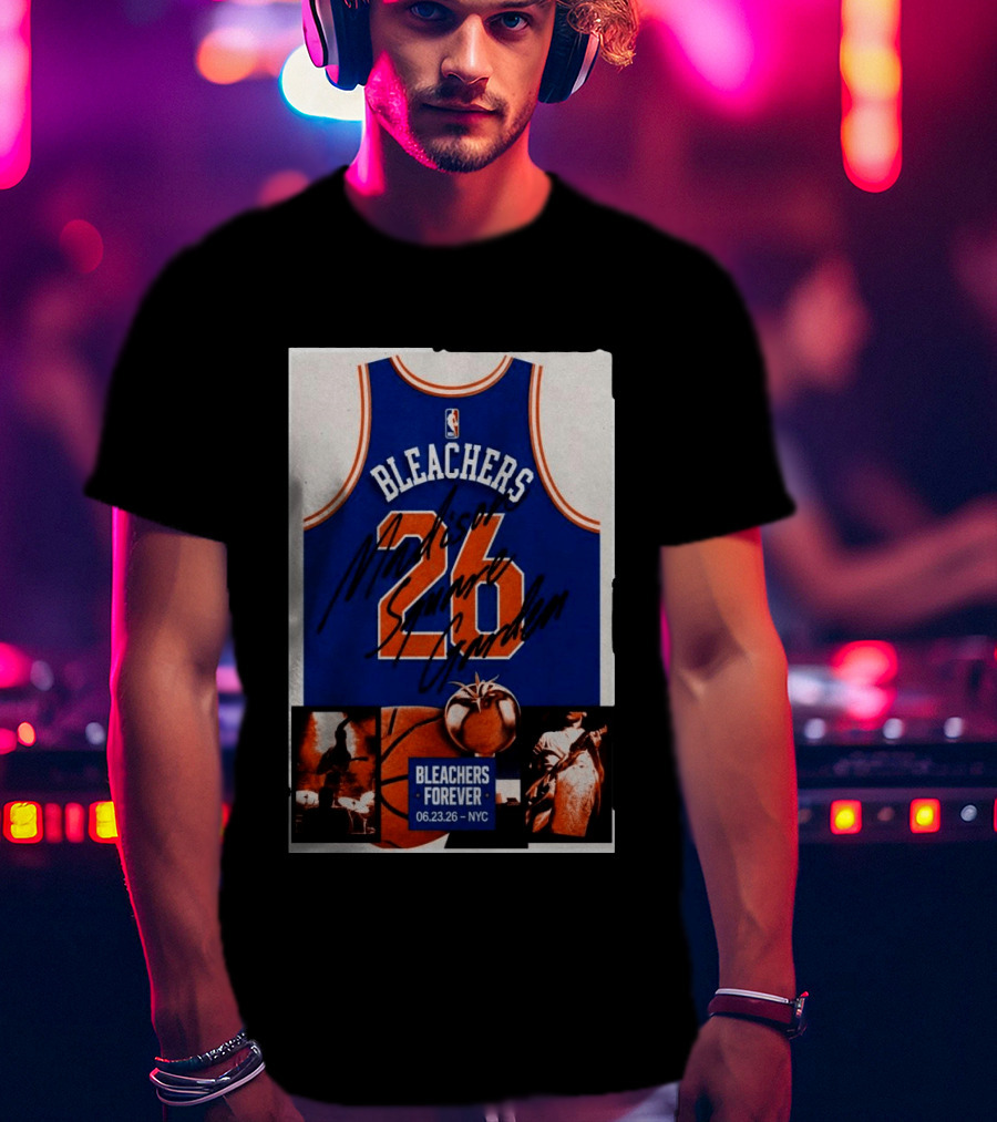 Bleachers Forever 26 Madison Square Garden NYC 06.23.26 NBA T-Shirt