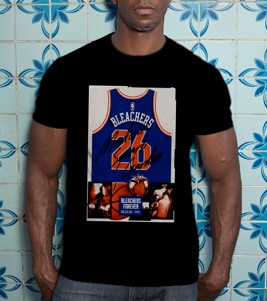 Bleachers Forever 26 Madison Square Garden NYC 06.23.26 NBA T-Shirt