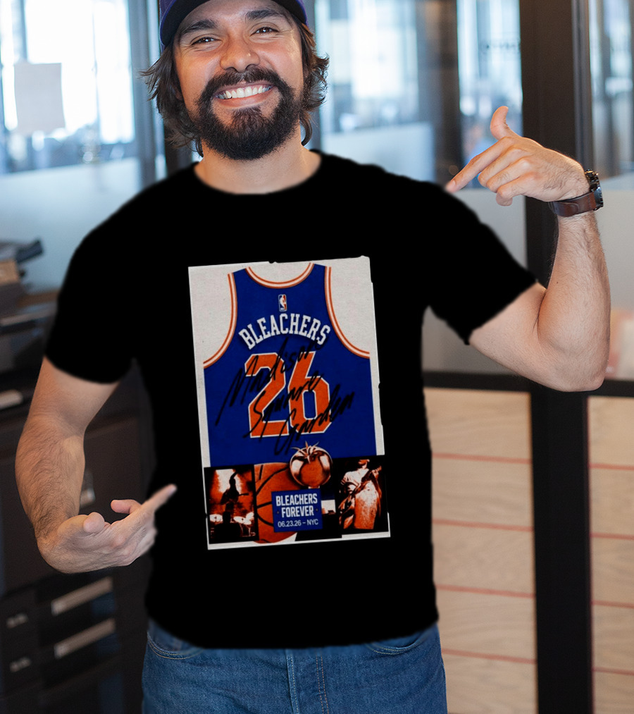 Bleachers Forever 26 Madison Square Garden NYC 06.23.26 NBA T-Shirt