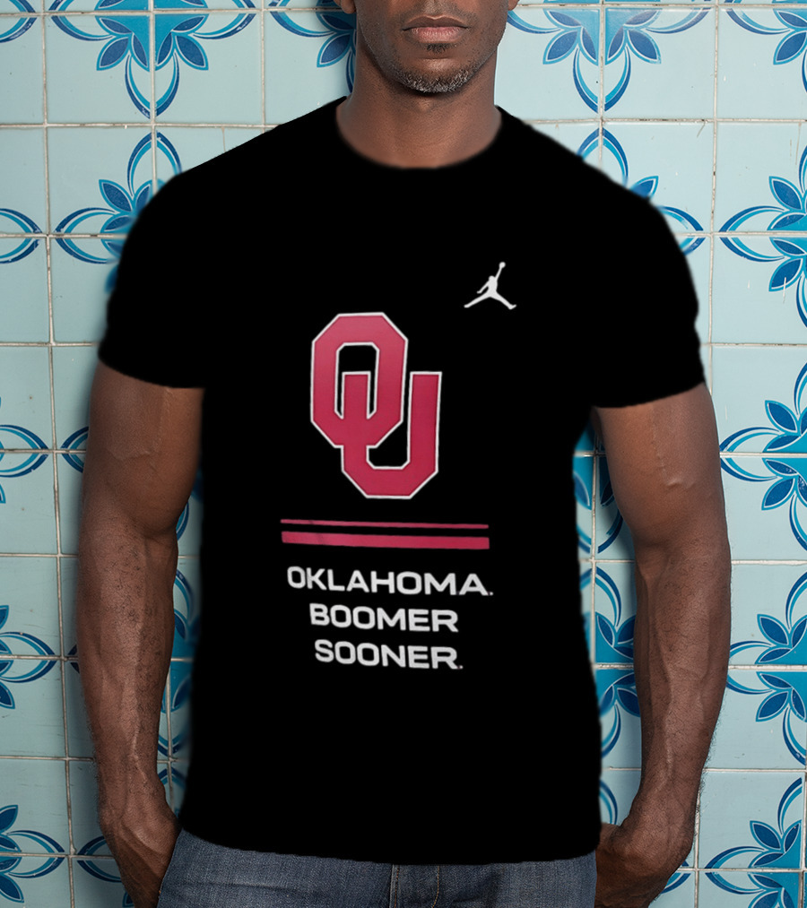 Oklahoma Sooners OU Boomer Jumpman T-Shirt