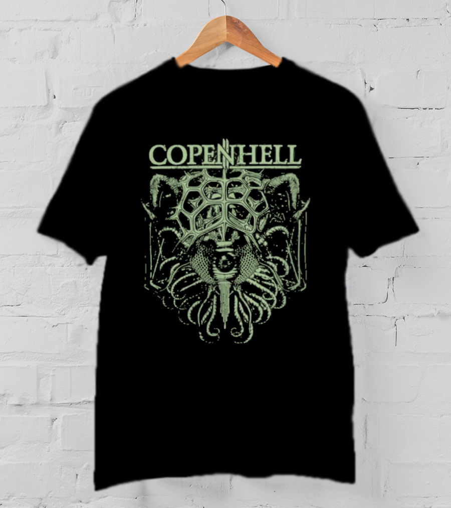 Copenhell Beast Machine Monster Graphic Skull T-Shirt