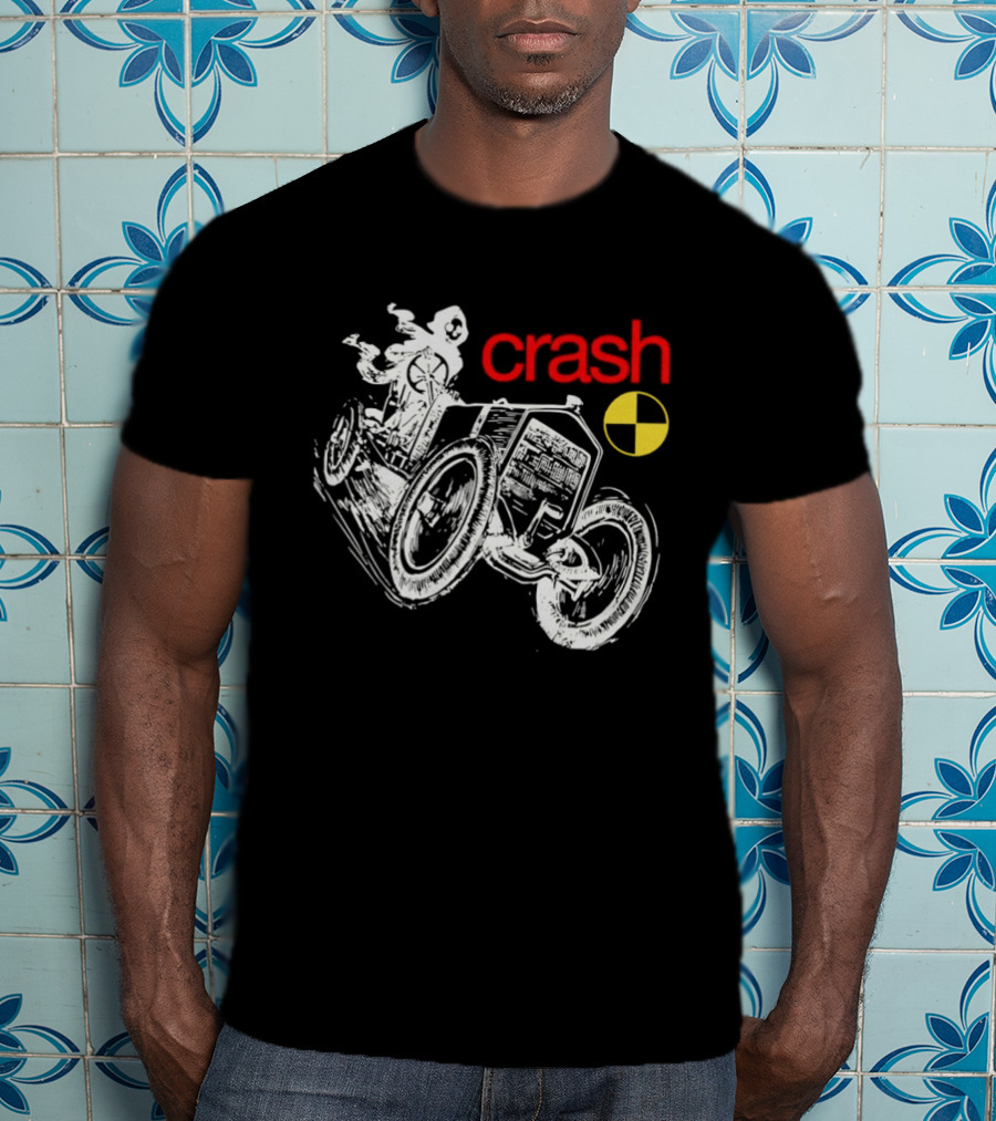 Crash Skeleton Motorcycle Test Dummy T-Shirt