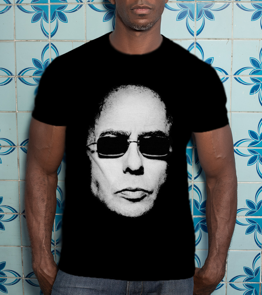 Indio Solari Redonditos De Ricota Bald Sunglasses Face T-Shirt