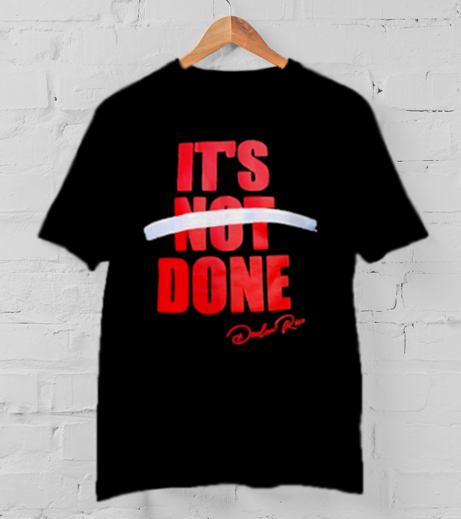 Declan Rice Arsenal FC Premier League Its Not Done T-Shirt