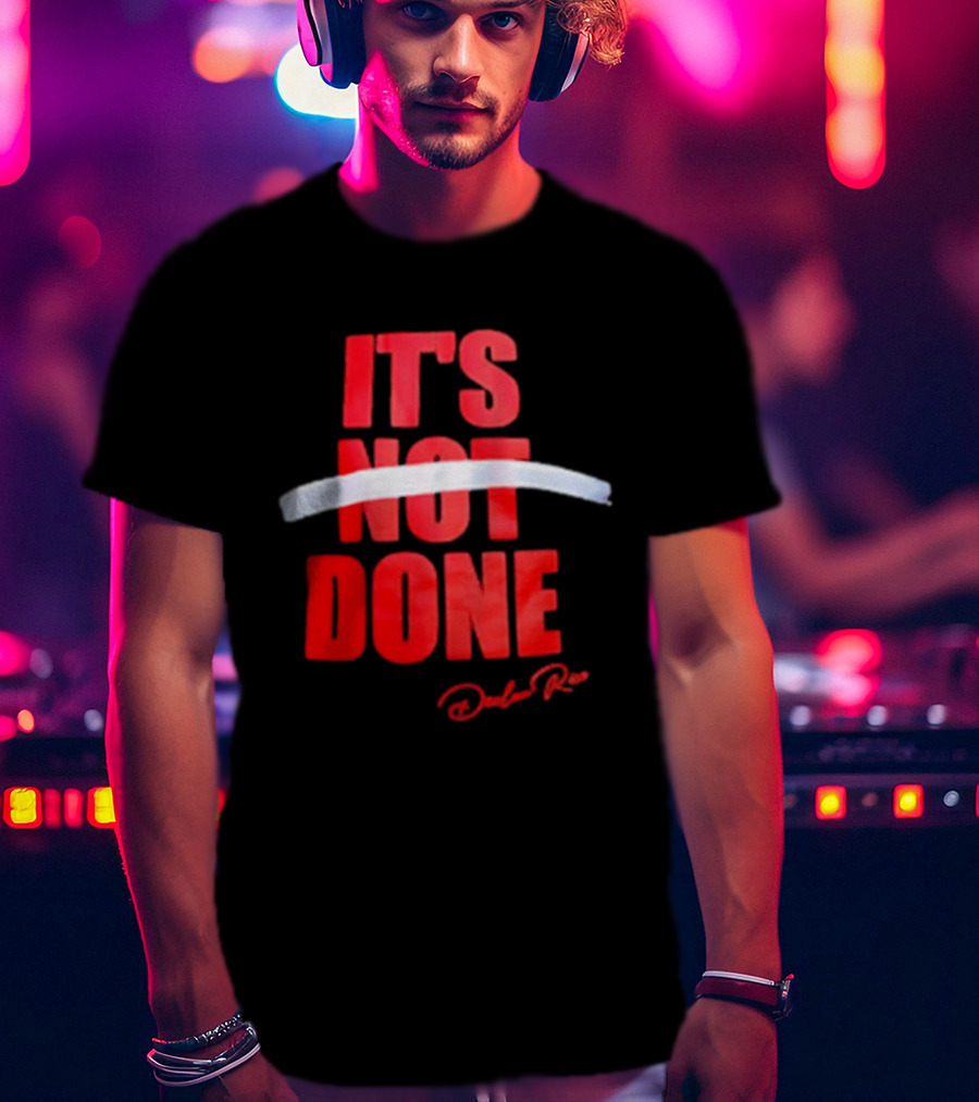 Declan Rice Arsenal FC Premier League Its Not Done T-Shirt
