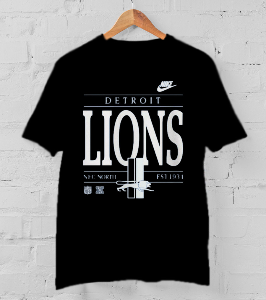 Nike Detroit Lions NFC North Est 1934 NFL T-Shirt
