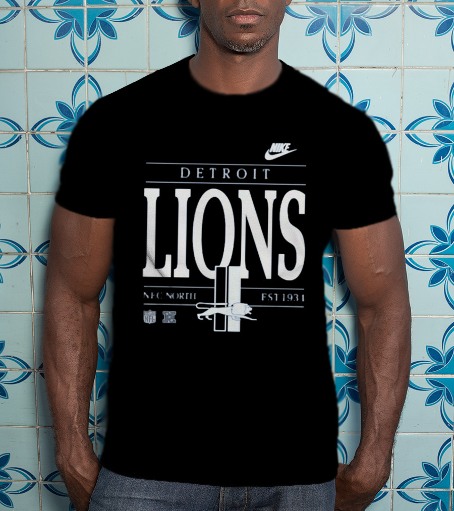 Nike Detroit Lions NFC North Est 1934 NFL T-Shirt