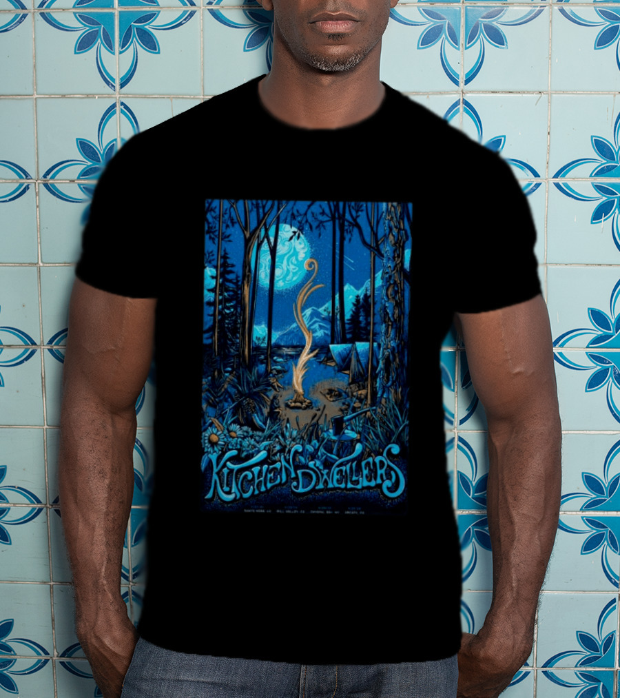 Kitchen Dwellers Live In Crystal Bay Nevada June 25 2026 Concert T-Shirt