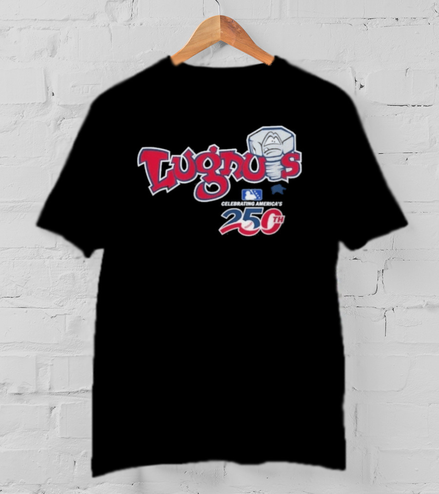 Lansing Lugnuts MiLB Baseball America's 250th Anniversary Celebration T-Shirt