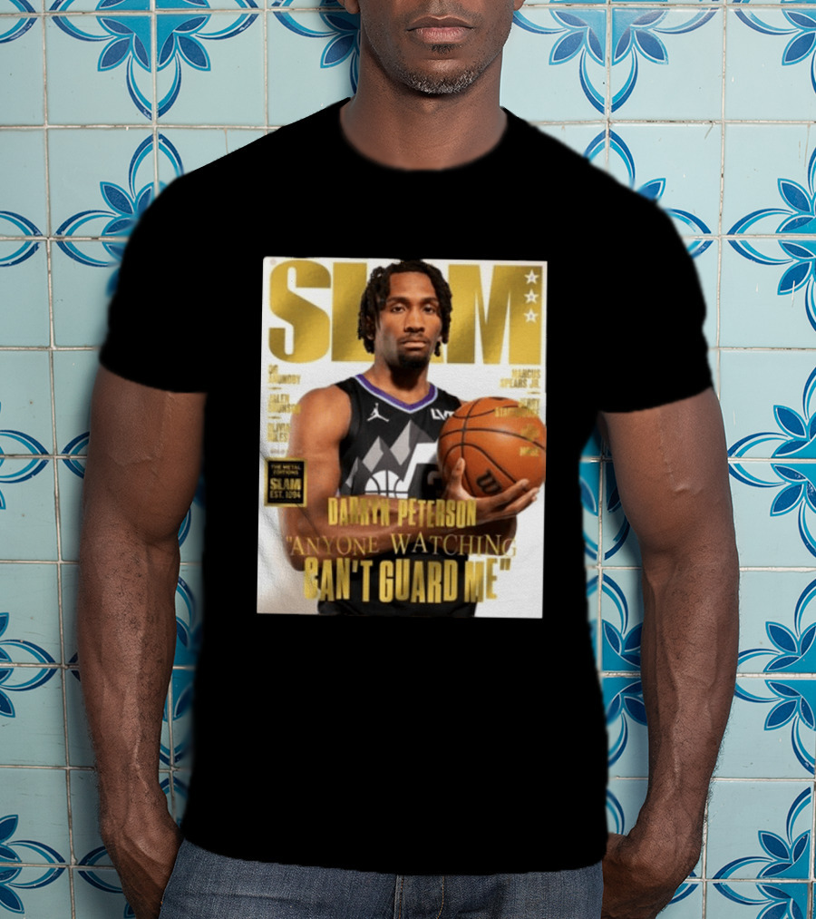 SLAM Gold Darryn Peterson Anyone Ing Can't Guard Me T-Shirt