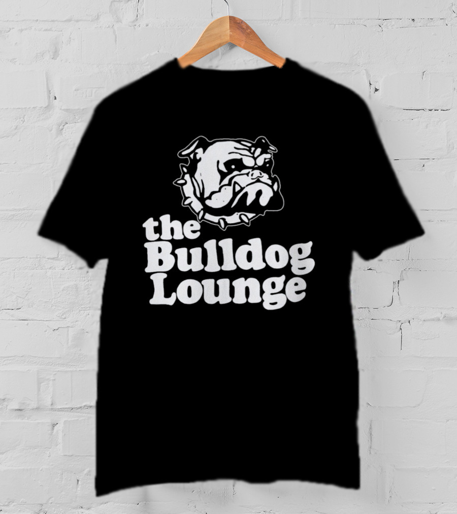 The Bulldog Lounge Dog Lover Bar Pub T-Shirt