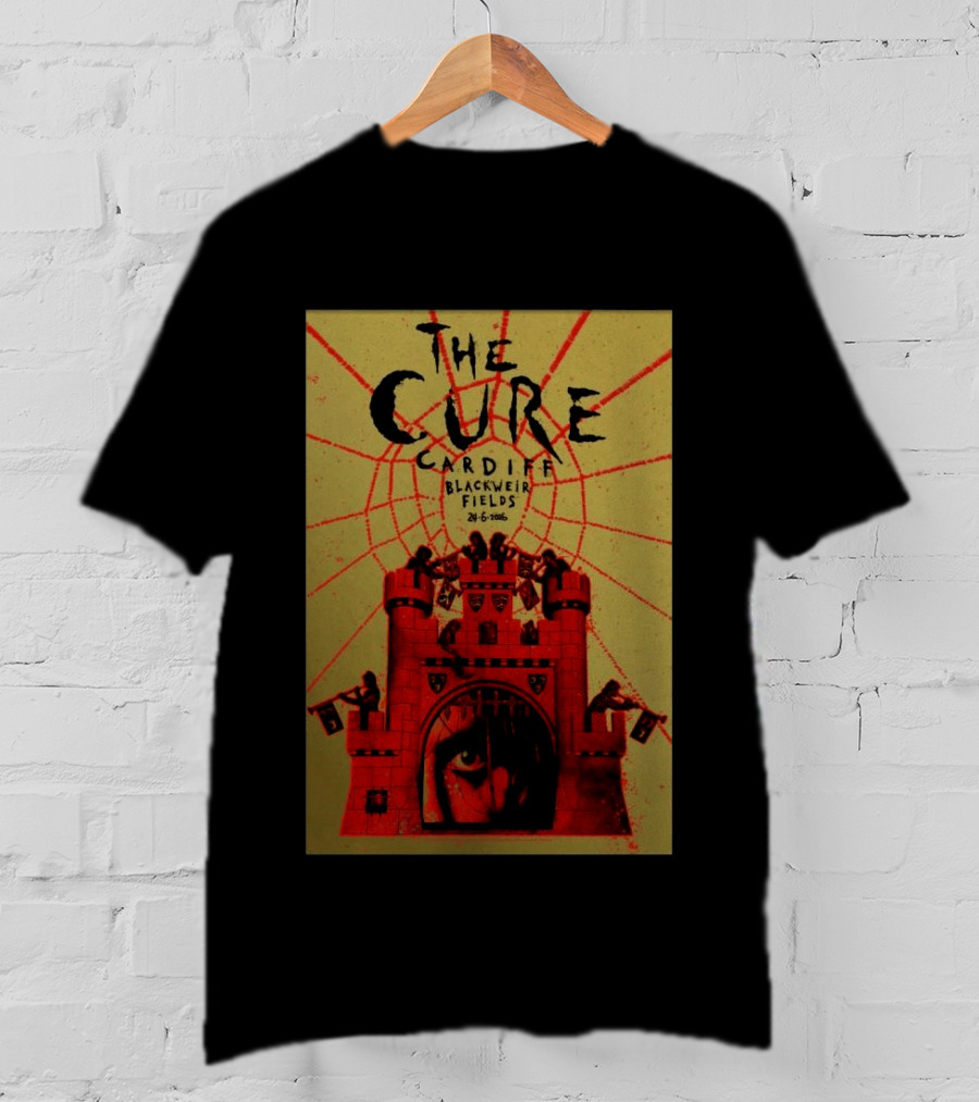 The Cure Cardiff Blackweir Fields 24 6 2026 T-Shirt