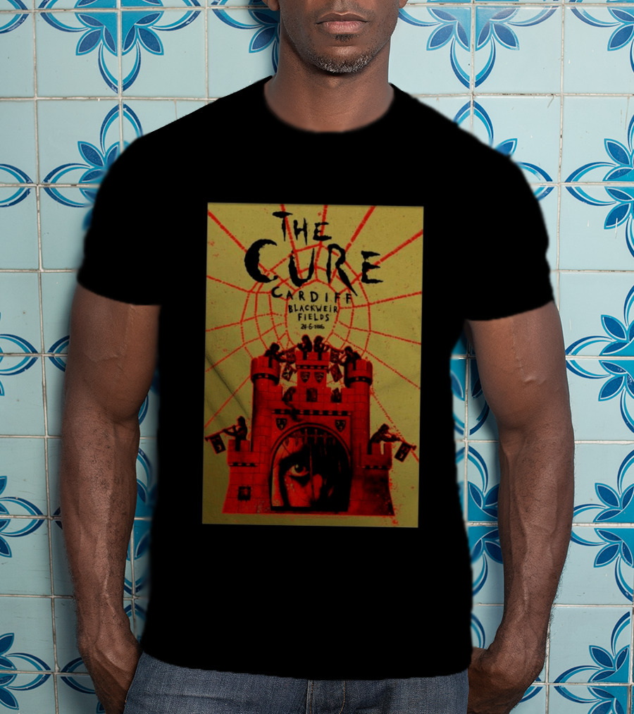 The Cure Cardiff Blackweir Fields 24 6 2026 T-Shirt