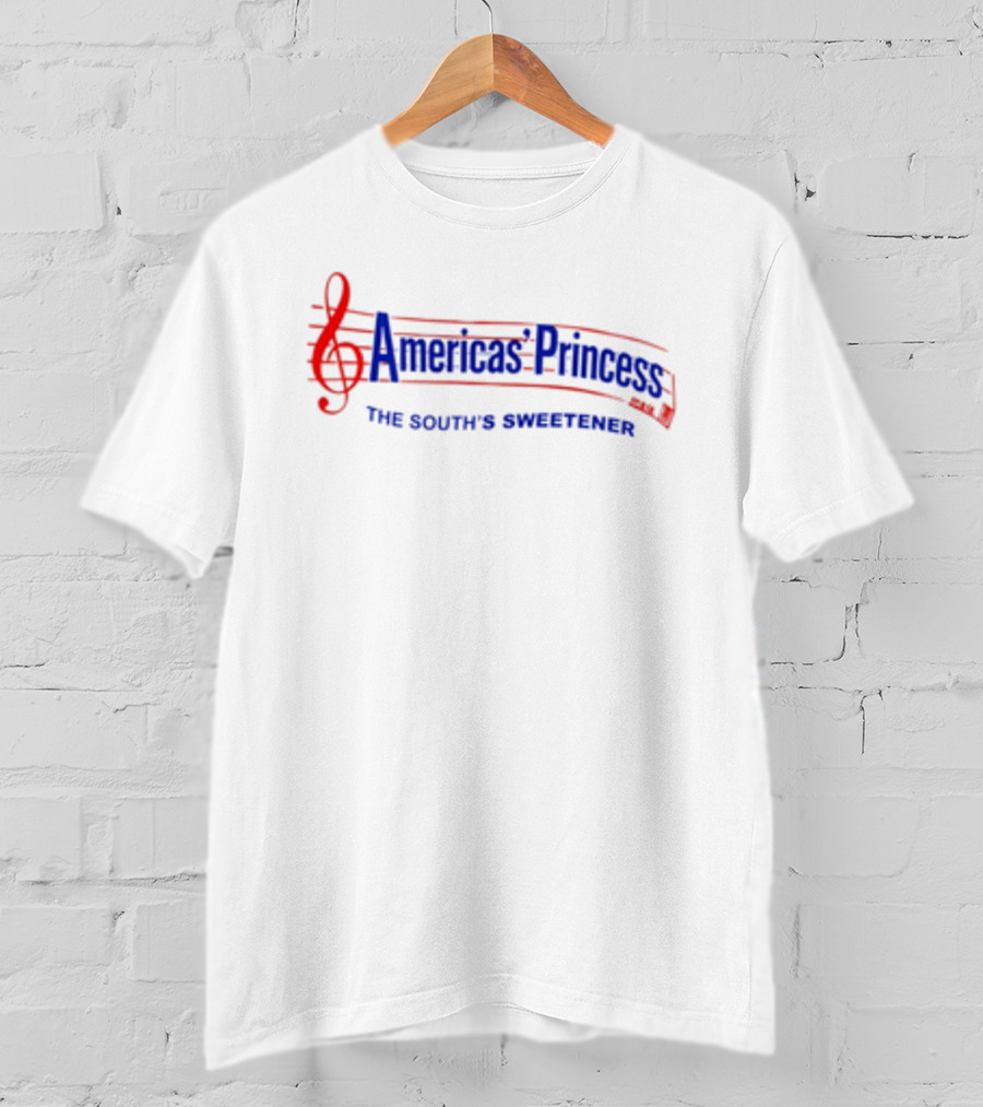 Americas' Princess The South's Sweetener Music Note T-Shirt