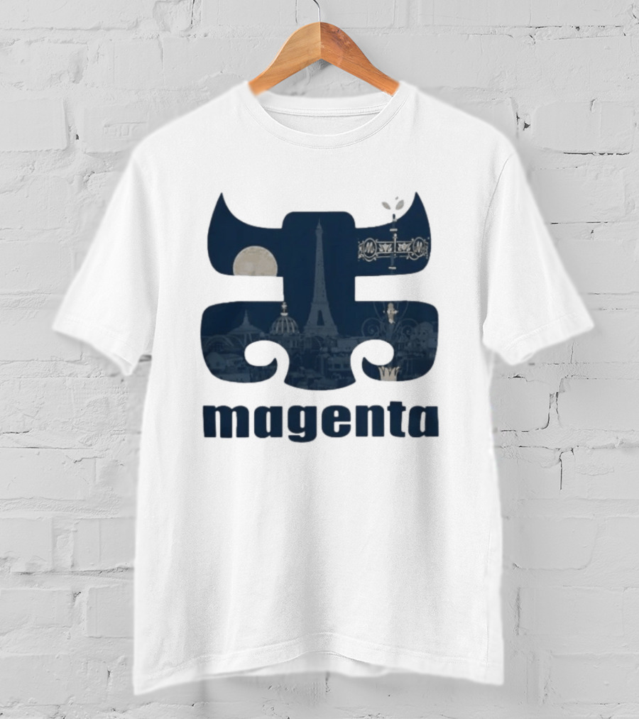 No Comply Magenta Skateboards Ipath Magentpath Paris Eiffel Tower Landmark Collaboration T-Shirt