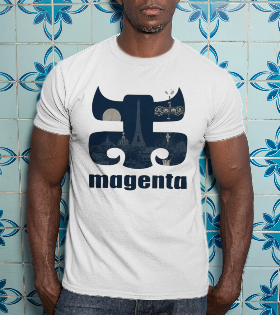 No Comply Magenta Skateboards Ipath Magentpath Paris Eiffel Tower Landmark Collaboration T-Shirt