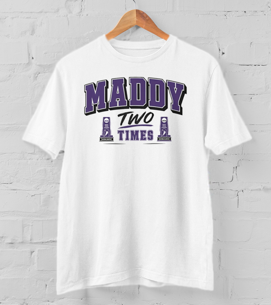 Maddy Two Times Northwestern Wildcats Trophies T-Shirt