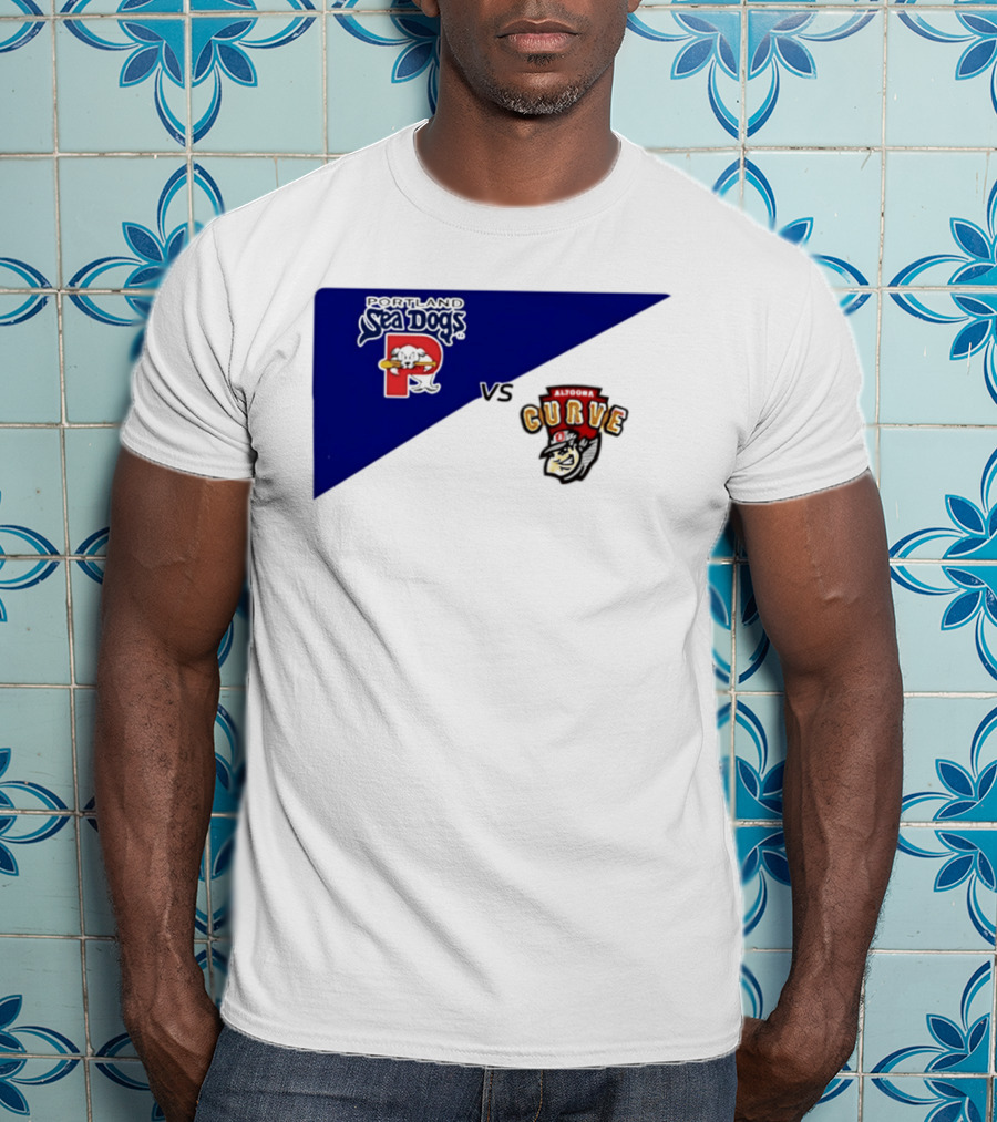 Portland Sea Dogs Altoona Curve Baseball Matchup 2026 T-Shirt