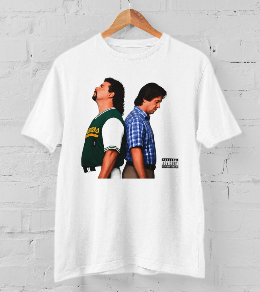 Kenny Powers Stevie Eastbound Bound And Down Parental Advisory Explicit Content T-Shirt