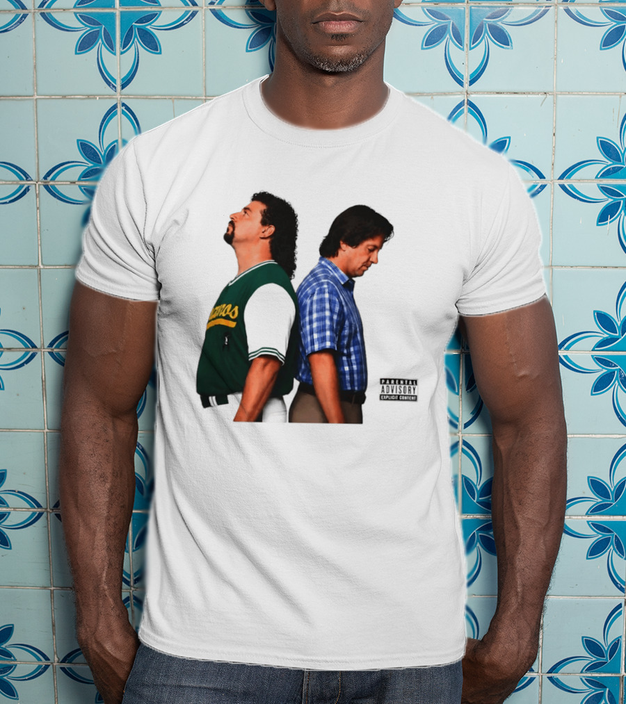 Kenny Powers Stevie Eastbound Bound And Down Parental Advisory Explicit Content T-Shirt