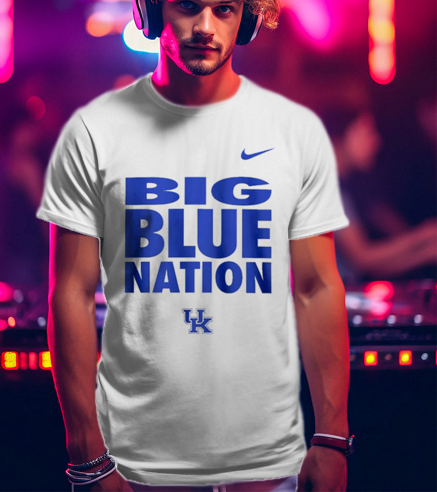 Nike Kentucky Wildcats Big Blue Nation UK T-Shirt