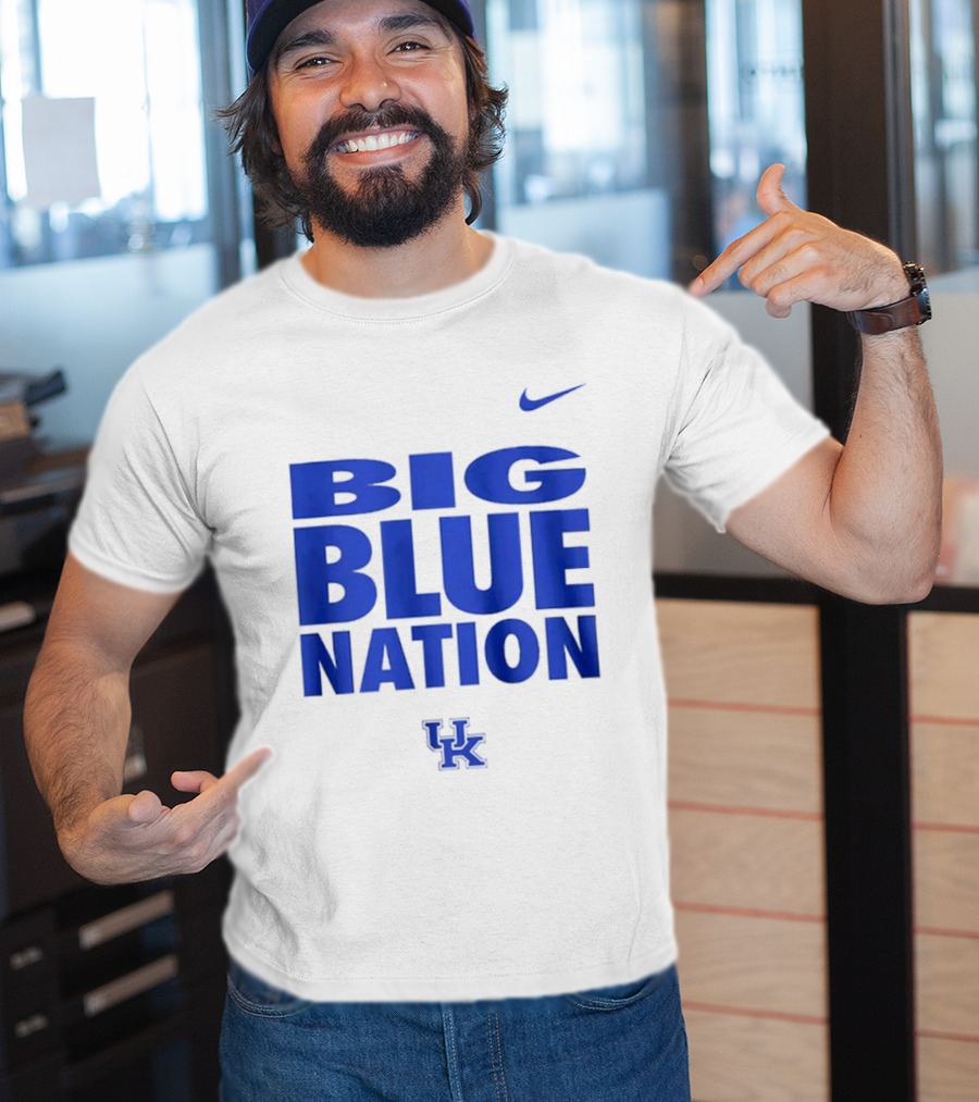 Nike Kentucky Wildcats Big Blue Nation UK T-Shirt