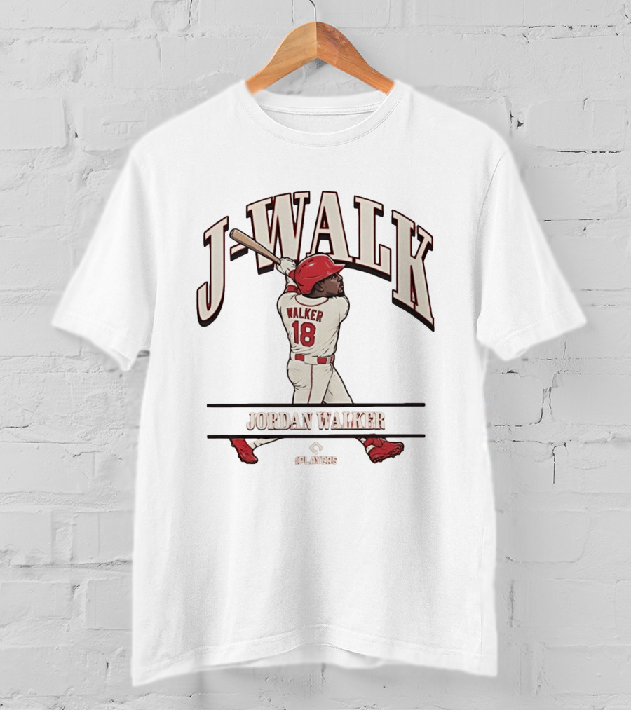 St. Louis Cardinals J Walk Jordan Walker Baseball Player T-Shirt