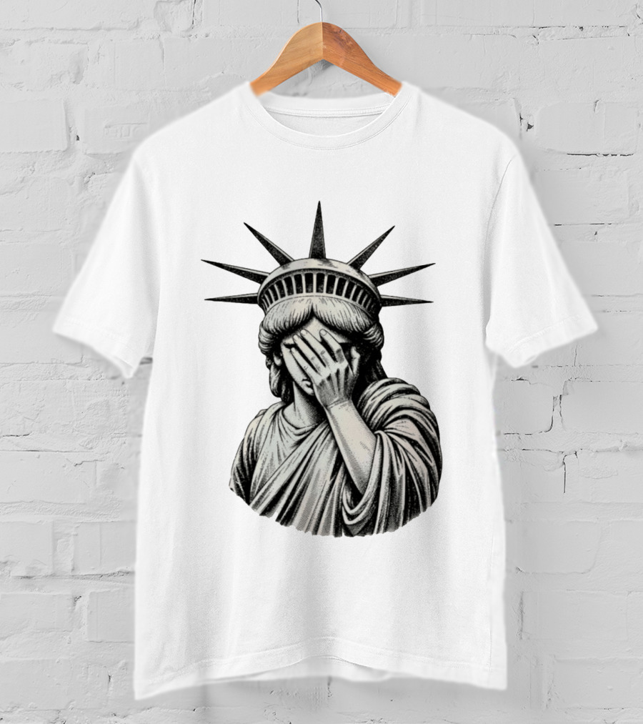 The State Of Things Statue Of Liberty Facepalm T-Shirt