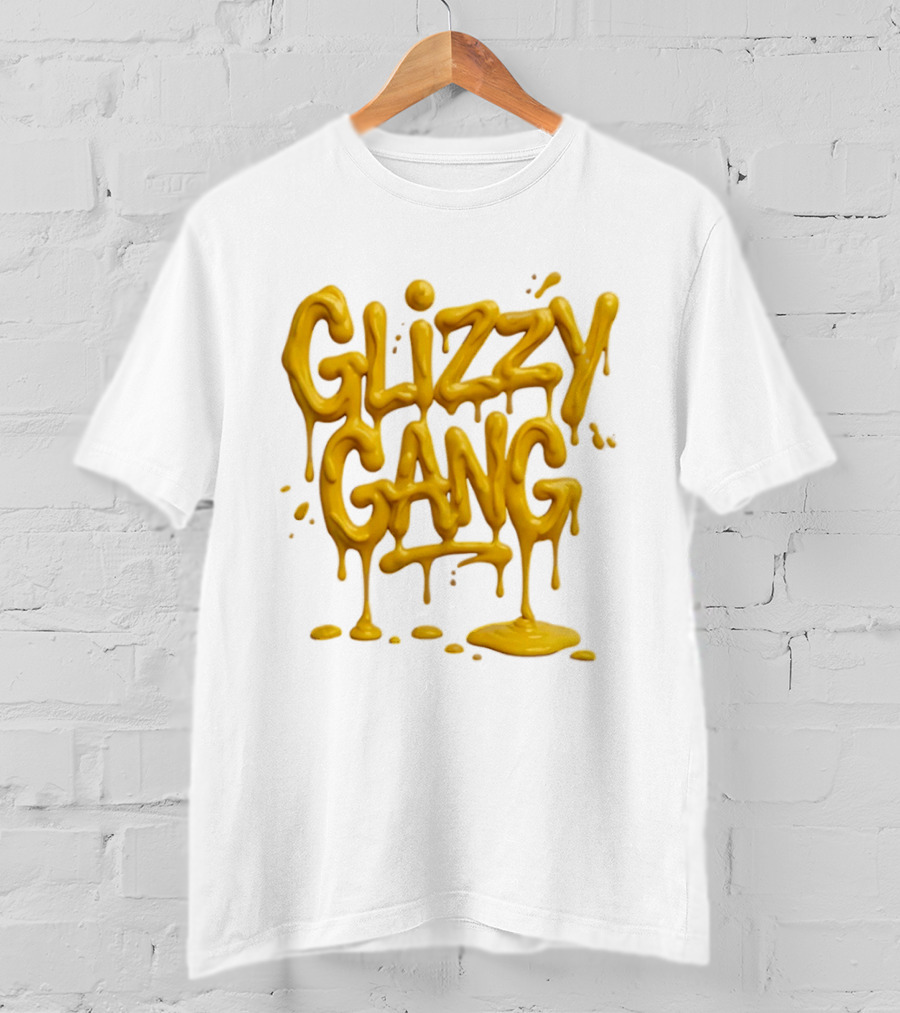 Glizzy Gang Mustard Drip T-Shirt