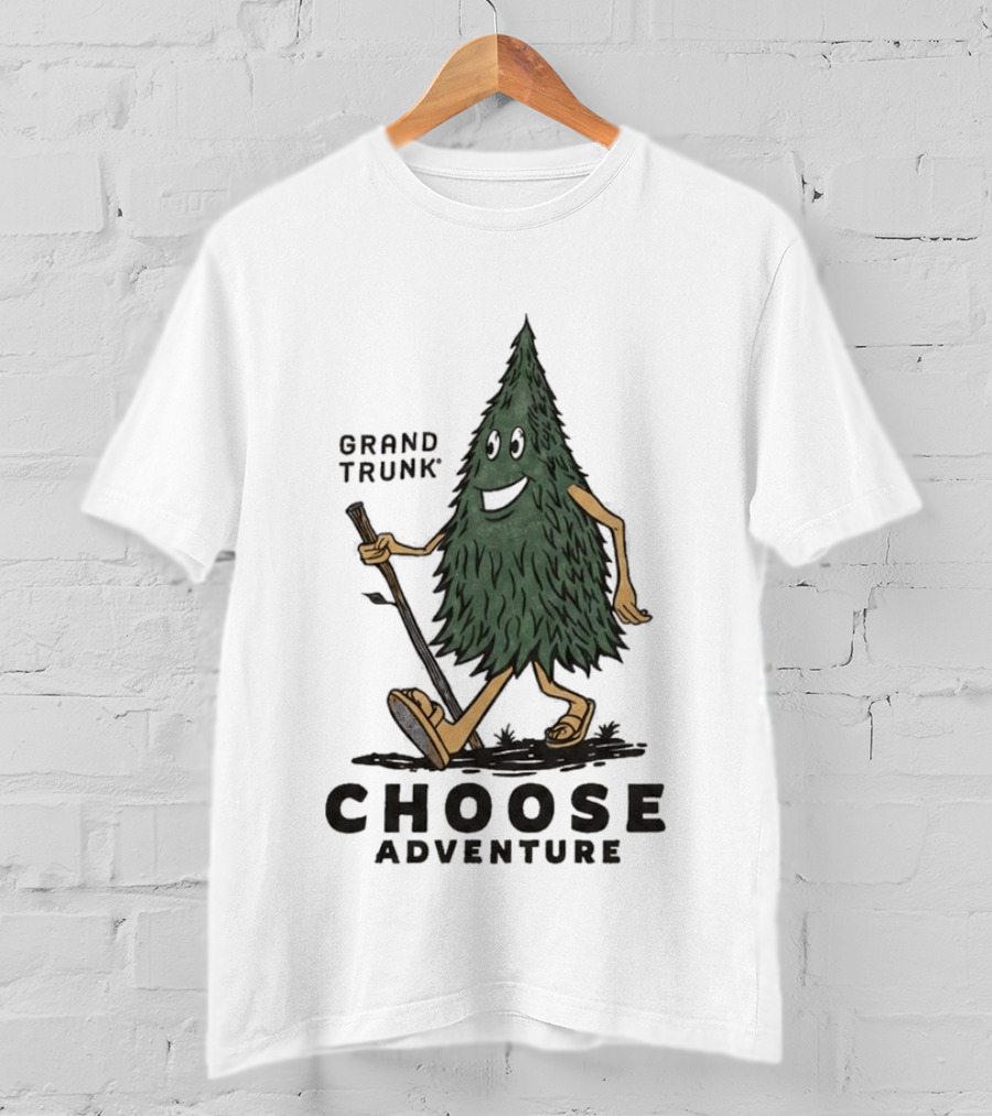 Grand Trunk Choose Adventure Walking Tree T-Shirt