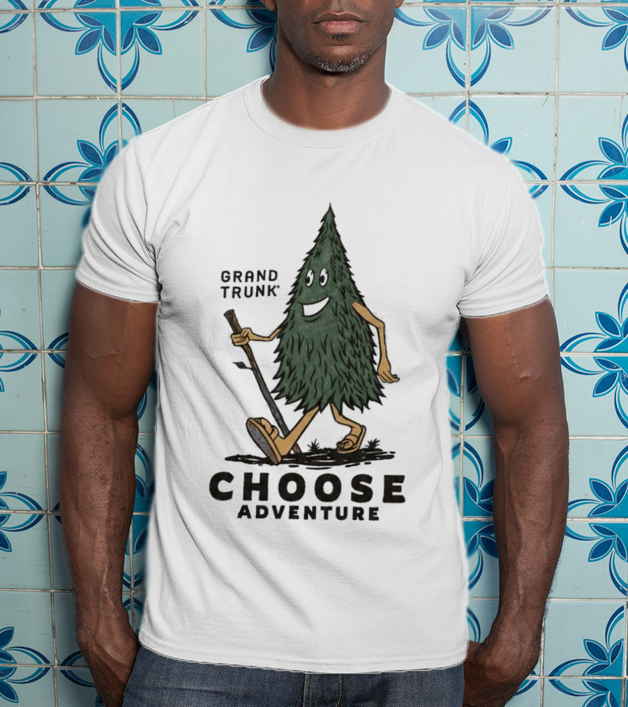 Grand Trunk Choose Adventure Walking Tree T-Shirt
