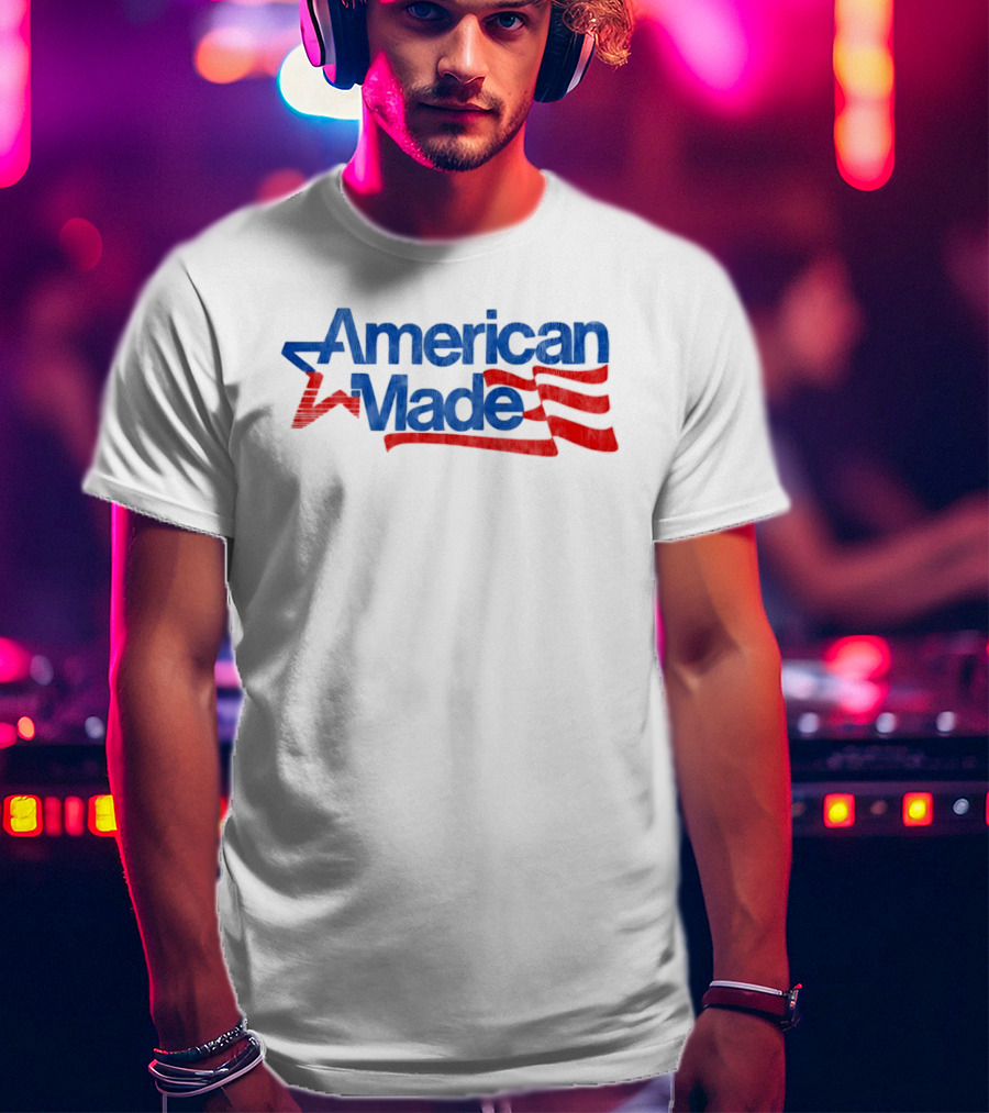 American Made Star And Stripes Flag T-Shirt