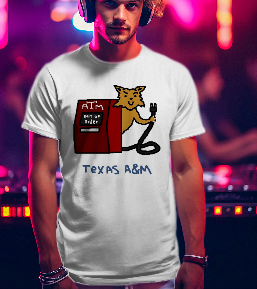 Kentucky Wildcats Vs Texas A&M Basketball SEC 2026 ATM Out Of Order T-Shirt
