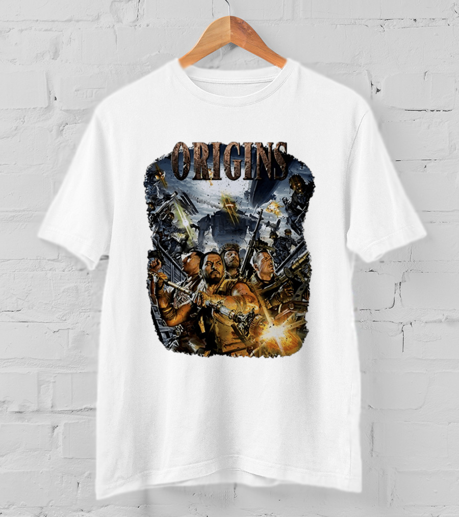 Origins Call Of Duty Zombies Tank Dempsey Nikolai Belinski Takeo Masaki Edward Battle Scene T-Shirt