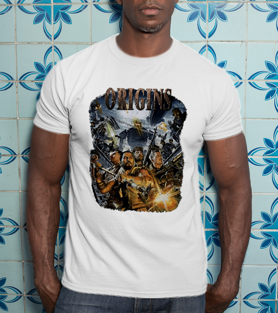 Origins Call Of Duty Zombies Tank Dempsey Nikolai Belinski Takeo Masaki Edward Battle Scene T-Shirt