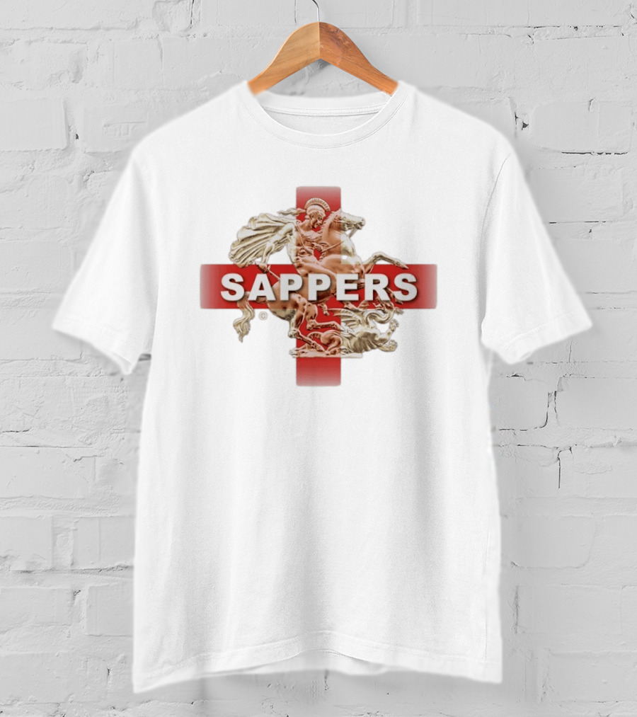 Sappers St George Dragon British Army T-Shirt