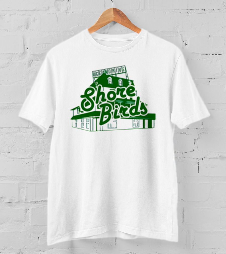Jason Kelce Oceandrive Shore Birds Building T-Shirt