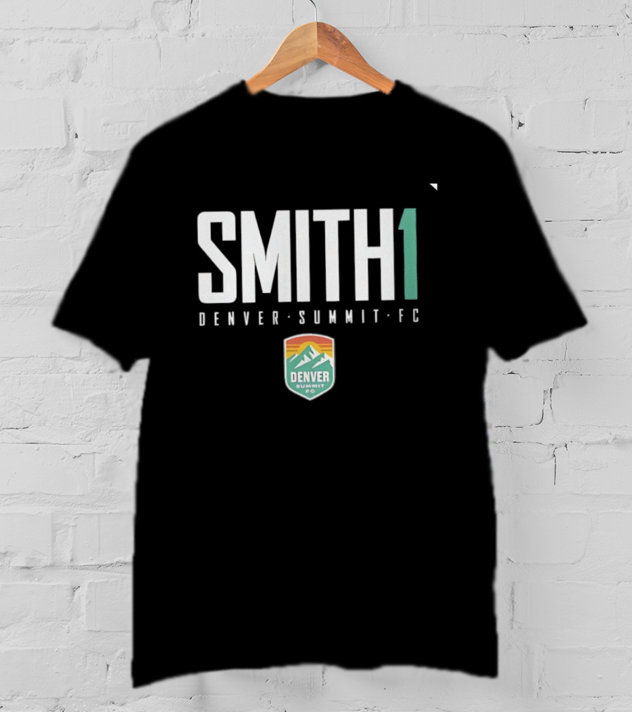 Denver Summit FC Smith 1 Elite Name And Number T-Shirt
