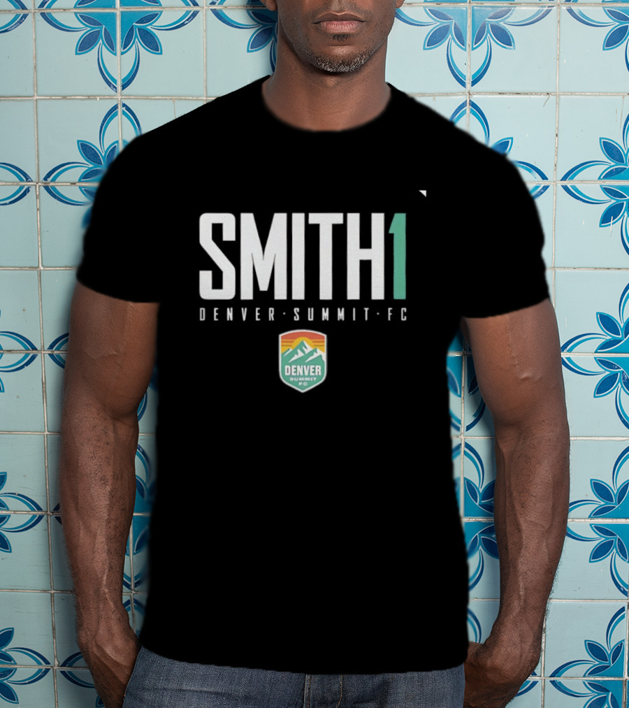 Denver Summit FC Smith 1 Elite Name And Number T-Shirt