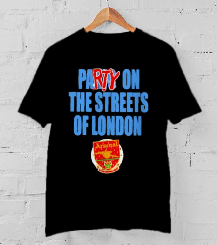 Party On The Streets Of London Arsenal T-Shirt