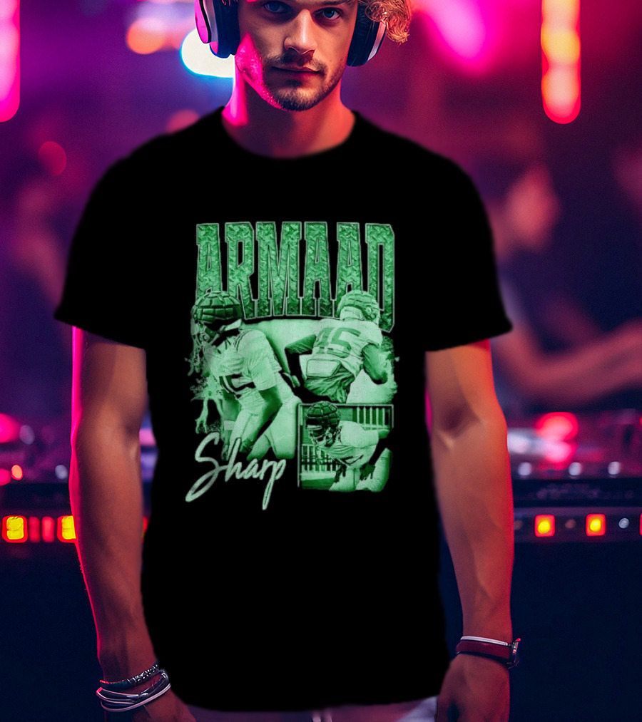 Armaad Sharp Football Player Athlete Sports T-Shirt