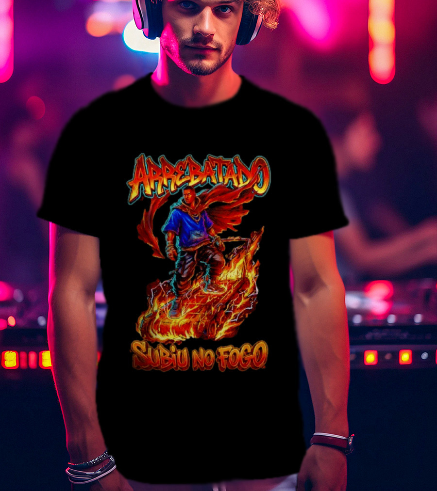 Arrebatado Subiu No Fogo 2 Reis Biblical T-Shirt